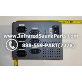 COMPLETE CONTROL POWER BOX 110V / 120V - COMPLETE CONTROL POWER BOX 110V / 120V FOR CLEARLIGHT  INFRARED SAUNA UNIVERSAL 3