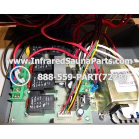 COMPLETE CONTROL POWER BOX 110V / 120V - COMPLETE CONTROL POWER BOX 110V / 120V FOR CLEARLIGHT  INFRARED SAUNA UNIVERSAL 10