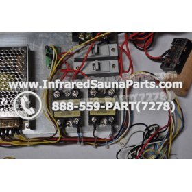 COMPLETE CONTROL POWER BOX 110V / 120V - COMPLETE CONTROL POWER BOX 110V / 120V HYDRA INFRARED SAUNA STYLE 2 6