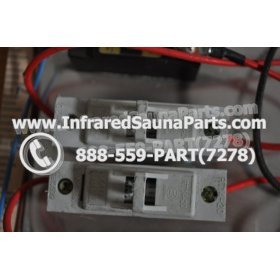 COMPLETE CONTROL POWER BOX 110V / 120V - COMPLETE CONTROL POWER BOX 110V / 120V HYDRA INFRARED SAUNA STYLE 1 10