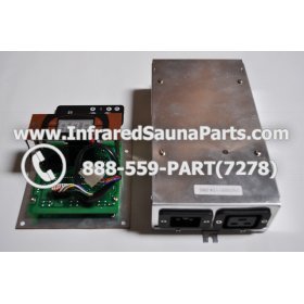 COMPLETE CONTROL POWER BOX 220V / 240V - COMPLETE CONTROL POWER BOX 220V / 240V  WITH 7 CIRCUIT BOARD PINS  6 FEMALE PLUGS SAUNA KING INFRARED SAUNA STYLE 9 5