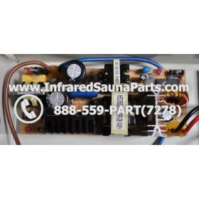 COMPLETE CONTROL POWER BOX 220V / 240V - COMPLETE CONTROL POWER BOX  220V / 240V GAIA INFRARED SAUNA STYLE 4 8