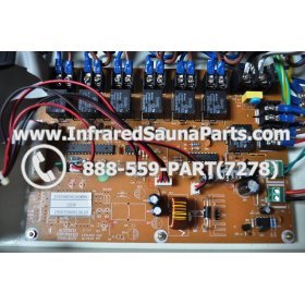 COMPLETE CONTROL POWER BOX 220V / 240V - COMPLETE CONTROL POWER BOX  220V / 240V GAIA INFRARED SAUNA STYLE 4 9