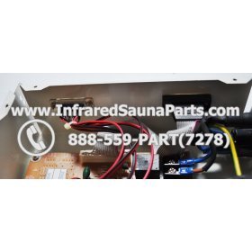 COMPLETE CONTROL POWER BOX 220V / 240V - COMPLETE CONTROL POWER BOX  220V / 240V GAIA INFRARED SAUNA STYLE 4 15