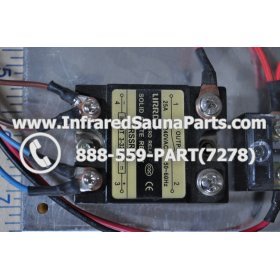 COMPLETE CONTROL POWER BOX 220V / 240V - COMPLETE CONTROL POWER BOX  220V / 240V WATERSTAR INFRARED SAUNA STYLE 1 9
