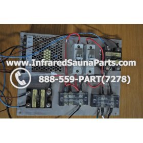 COMPLETE CONTROL POWER BOX 220V / 240V - COMPLETE CONTROL POWER BOX  220V / 240V WATERSTAR INFRARED SAUNA STYLE 1 1