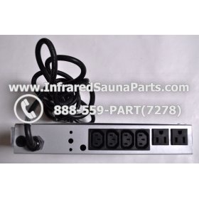 COMPLETE CONTROL POWER BOX 110V / 120V - COMPLETE CONTROL POWER BOX 110V / 120V KEYSBACKYARD INFRARED SAUNA STYLE 3 5