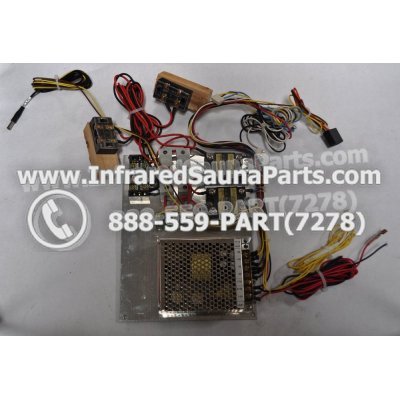 COMPLETE CONTROL POWER BOX 220V / 240V - COMPLETE CONTROL POWER BOX   220V / 240V LONGEVITY INFRARED SAUNA STYLE 8 1