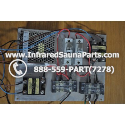 COMPLETE CONTROL POWER BOX 220V / 240V - COMPLETE CONTROL POWER BOX  220V / 240V HEALTHLAND INFRARED SAUNA STYLE 7 1