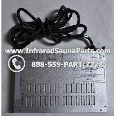 COMPLETE CONTROL POWER BOX 220V / 240V - COMPLETE CONTROL POWER BOX 220V / 240V HEALTHLAND  INFRARED SAUNA STYLE 3 1